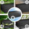 Black Waterproof Garden Patio Furniture Cover Covers Rattan Table Cube Outdoor