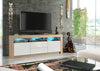 TV Unit 160cm Modern Cabinet Stand Sideboard High Gloss/Matt Doors With Free LED