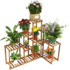 Gigantic Plant Stand Stepped Upright Home Garden Book Flower Shelves Robust Plan