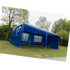 Large 3x6m Gazebo Marquee Canopy Outdoor Patio Garden Wedding Party Tent 4 Sides