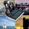 1000000mAh Waterproof Solar USB Power Bank Pack Battery Charger for Cell Phone
