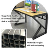 100CM Gaming Desk Home Office PC Computer Study Table Metal Frame Workstation