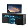 Modern TV Unit Cabinet TV Stand High Gloss 2 Doors Living Room Furniture 120cm