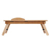 Adjustable Portable Laptop Lazy Lap Sofa Bed PC Notebook Desk Table Tray Bamboo
