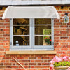 Door Canopy Awning Shelter Front Back Outdoor Porch Patio Window Roof Rain Cover
