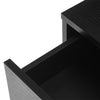 Simple Budget Computer Desk Wooden Small Table With Sliding Drawer Tray