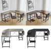 Large L-Shaped Office Desk Corner Computer Desk Home Workstation Computer Table