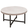 Round Coffee Table Sofa Side End Tables Living Room Home Furniture Tea Table NEW