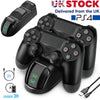 For PS4 PlayStation 4 Controller Dual Fast Charger Dock Station Charging Stand