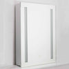 LED Bathroom Mirror Cabinet With Shaver Socket Storage/Demister/Sensor Switch UK