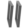 2x Table Legs Industrial Metal Steel for Bench/Coffee Table/Side Table Support