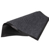 Non Slip Rubber Mat Door Mats Indoor Outdoor Washable Rugs Welcome Door Mat (40cm x 60cm (16" x 24") Gray)
