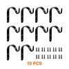 10Pcs Indoor Metal Hanging Plant Hooks Basket Brackets Outdoor Garden Wall Decor