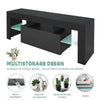 Modern TV Unit Cabinet TV Stand Cupboard Matt Body & High Gloss Doors LED Lights