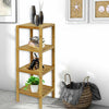 Bamboo Bathroom Shelf 4-Tier Multifunctiona