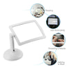 LED Magnifying Glass Stand With Light Lamp Hands Free Magnifier Foldable Clamp