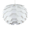 Large Ceiling Pendant Light Shade White Layered Design Easy Fit Lighting LED
