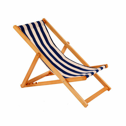 NEW! Traditional Folding Hardwood Garden Beach Sea Side Deck Chairs Deckchairs