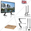 Universal Table Top TV Pedestal Stand Mount TV Feet Base Study for 26"-65"