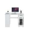 Computer Desk Office WhiteTable Workstation Study PC Furniture Drawer Bookcase H