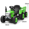 Electric Kids Ride on Tractor Children Truck Car Toys W/ Detachable Trailor
