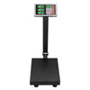 New 100KG 220LB Industrial Platform Postal Weighing Scales Black UK