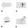 80x160cm Non Slip Large Area Rugs Bedroom Carpets Living Room Washable Mat