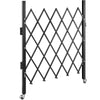Single Folding Security Gate Folding Door Gate 48"H x 66"W Scissor