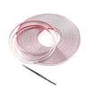 15M 6mm Car Chrome DIY Moulding Trim Strip For Door Window Bumper Grille UK