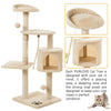 Small Cat Kitten Tree Climbing Tower Scratcher Scratching Post Activity Centre