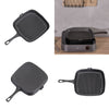 Cast Iron Skillet Frying Pan Pancake Griddle BBQ Premium Quality Multi-Choice UK