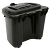 Black Vented Kitchen Compost Caddy Bin - Food Recycling (5 Litre) 5L