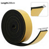 5pcs Extra Thick Rubber Foam Weather Strip Draught Excluder Seal 2M