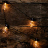20 LED Solar String Lights Garden Outdoor Fairy Vintage Edison Bulb Summer Party