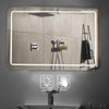 LED Illuminated Bathroom Mirror Wall Mounted Mirror Sensor Switch Demister Pad