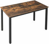HOOBRO Dining Table Rectangular Kitchen Table 120 cm x 60 cm Dining Room