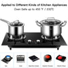 3 Piece Stainless Steel Pot Kitchen Cookware Set W/ Frying Pan Stockpot Milk Pot
