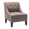 Comfy Upholstered Armchair Tufted Accent Button High Back Chair Lounge Sofa Home