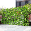Artificial Hedge Ivy Leaf Expanding Fence Wall Trellis Garden Balcony Wall-Cover