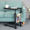Adjustable Laptop Desk Portable Computer Table Study Tray Storage Shelf Metal