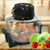 Timer 8 Way Convection Oven Cooker Extend Ring Air Fryer with 11 Pcs Accessories
