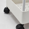 Narrow Slim Kitchen Storage Trolley Fruit Vegetable Gap Rack Basket Shelf Cart