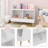 Children Bookshelf Storage Unit Kids Playroom Bookcase Rack Organizer Shelves