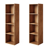 2, 3, 4 Tier Wooden Bookcase Shelving Display Shelves Storage Unit Wood Shelf