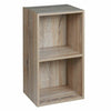FREE STANDING CUBE 2 3 4 TIER WOODEN BOOKCASE STORAGE SHELF UNIT DISPLAY WOOD