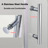 Pivot Shower Enclosure Door Bathroom Wet Room Glass Cubicle Screen 700-1000mm