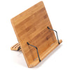 Receipe Display Bamboo Book Stand Foldable Holder for Booksipads Rest UK