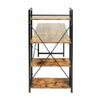 PC Table Study Computer Desk Unit Home Office Workstation Corner Shelve 4 Tier