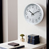 Wall Clock Illuminated / Solid Numerals Silent Retro Chic Decor 12-13inch Clocks
