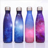 500ML Water Bottle Vacuum Insulated Flask Thermal Sport Chilly Drinks Cold Cup